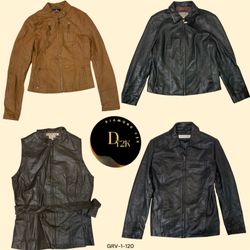 Classic Y2K Style Leather Zipper Jacket (GRV-1-120..