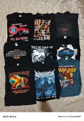 Mix vintage Music T shirts