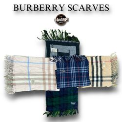 Burberry Scarves - 10 pcs