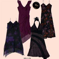 Y2K Purple Poly Dress – Vintage Chic Vibes (GRV-1-..