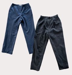 50X LADIES HIGH-WAIST WOOL PANTS