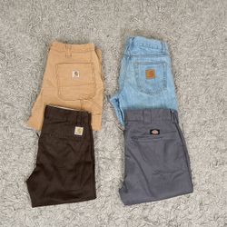 CARHARTT - DICKIES - TOMMY HILFIGER - BURBURRY FOR..