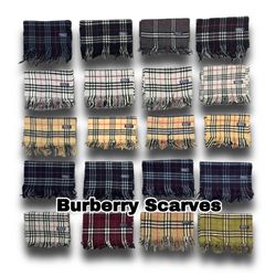 Burberry Patagonia and Barbour Scarves