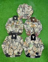 Giacca con colletto camouflage Carhartt in stile r..