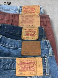 Levi's 501 Jeans 30 Pcs (C35)