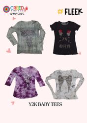 CR3379 Y2K Baby Tees - 30 Pcs