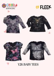 CR3380 Y2K Baby Tees - 14 Pezzi