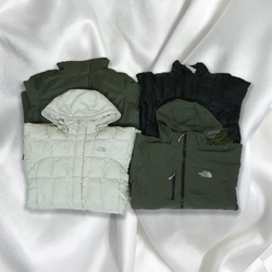 FNC-107 TNF Puffer Long Coat Mix 17pcs