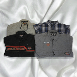 FNC-127 Harley Davidson Button Down 12 Stück