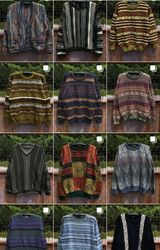 Coogi style sweaters -27 pieces