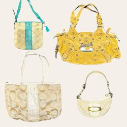 Bolsas de coach y guess de Y2K