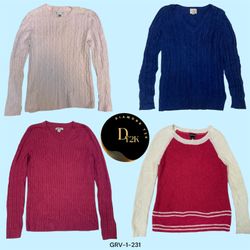 Retro Y2K Cable Net Sweater – Perfect for Layering..