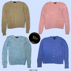 Vintage Y2K Polo Sweater – Retro Chic (GRV-1-232)