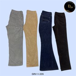 Vintage Y2K Corduroy Pants - Retro Cool Vibes (GRV..