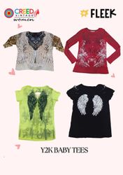 CR3403 Y2K Baby Tees - 20 Pz