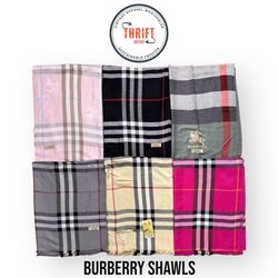 #VV709 Burberry Shawls 20PCs