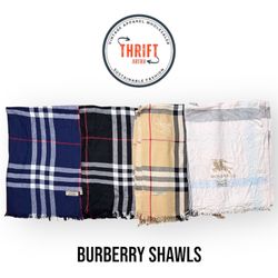 #VV711 Burberry Shawls 25PCs