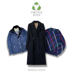 Burberry long Coats & Sweaters