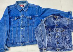 Jacketes de Denim Lee Wrangler Pacote com 10 Peças..