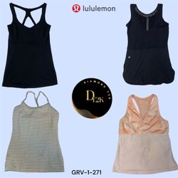 Lululemon Ken Tops: Roupas Ativas Esportivas e Est..