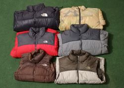Les vestes The North Face