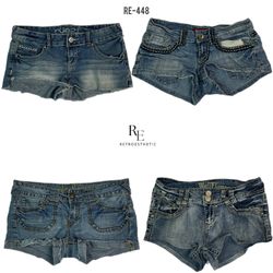 Y2K Sexy Hot Denim Shorts (RE-448)