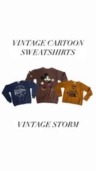 Vintage Cartoon Sweatshirts