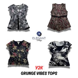 Y2K Grunge Vibes Tops - 11 pieces - EV0044