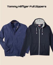 Tommy hilfiger full zippers 50 pcs