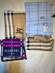 Y2k Burberry scarves8pcs bundle