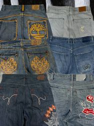 Y2K Hip Hop Baggy Jeans 20 Pcs (C36)