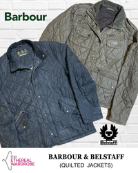 Barbour & Belstaff Quilted Jackets 17pcs