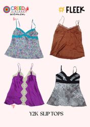 CR3426 Y2K Slip Tops - 10 Pcs