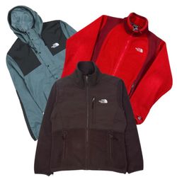 NORTHFACE FLEECE AND JACKET MIX