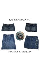 Jupes en denim Yy2K