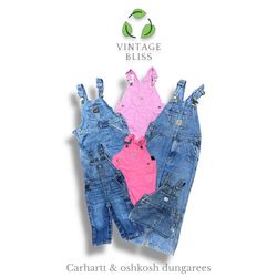 Carhartt & Oshkosh dungarees