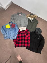 5 x Vestes Premium Levis (pièces exactes)