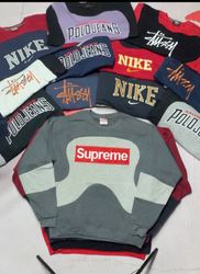 Sweatshirts de style Supreme Rework