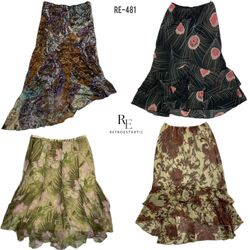 Y2K Grunge Tone Poly Skirts (RE-481)