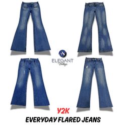 Y2K Everyday Flared Jeans - 10 pieces - EV0079