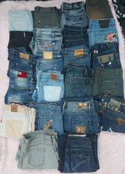 Hip Hop Y2K Embroidered Jeans 22 Pcs