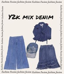 Y2k mix denim bundle (FF-479)