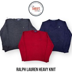 #VV748 Ralph Lauren Heavy Knit 24PCs