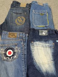 #550 Men Baggy Jeans -19