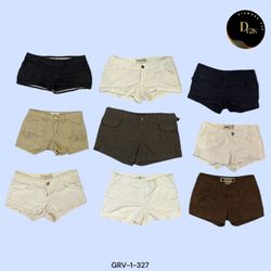 Shorts Mini de Algodão Casuais - Vibe Y2K (GRV-1-3..