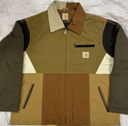 Rework Style Carhartt multi Detroit jacket