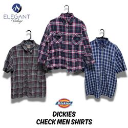 Camisetas Masculinas Dickies Check - 30 peças