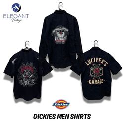 Camisetas Masculinas Dickies (Estampa nas Costas) ..