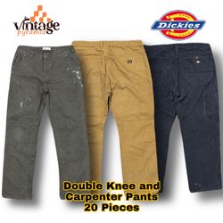 VP015 Dickies Double Knee and Carpenter Pants