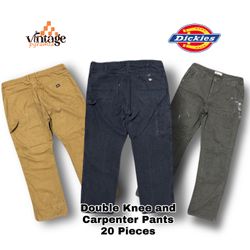 VP017 Dickies Double Knee and Carpenter Pants